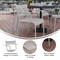 Flash Furniture Silver All-Weather Steel Dining Chair, 2PK 2-XU-CH-10318-ARM-SIL-GG - alternate 8